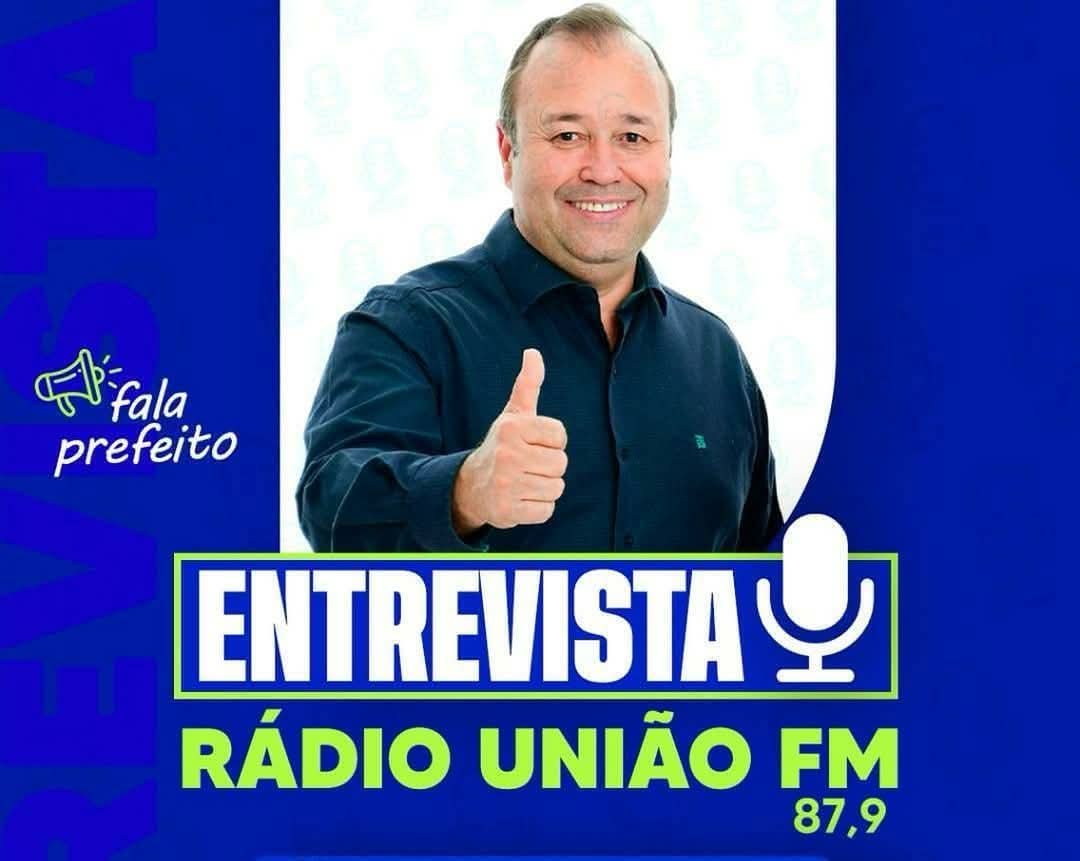 Nesta terça feira, dia 17/6, aqui na União FM, Entrevista do dia com o Prefeito Sebastião Martines que falará sobre os 06 primeiros meses da administração. Muitos assuntos de interesse de todos os mamboreenses em pauta! Logo mais no jornal comunitário! Apresentação de James Correia!